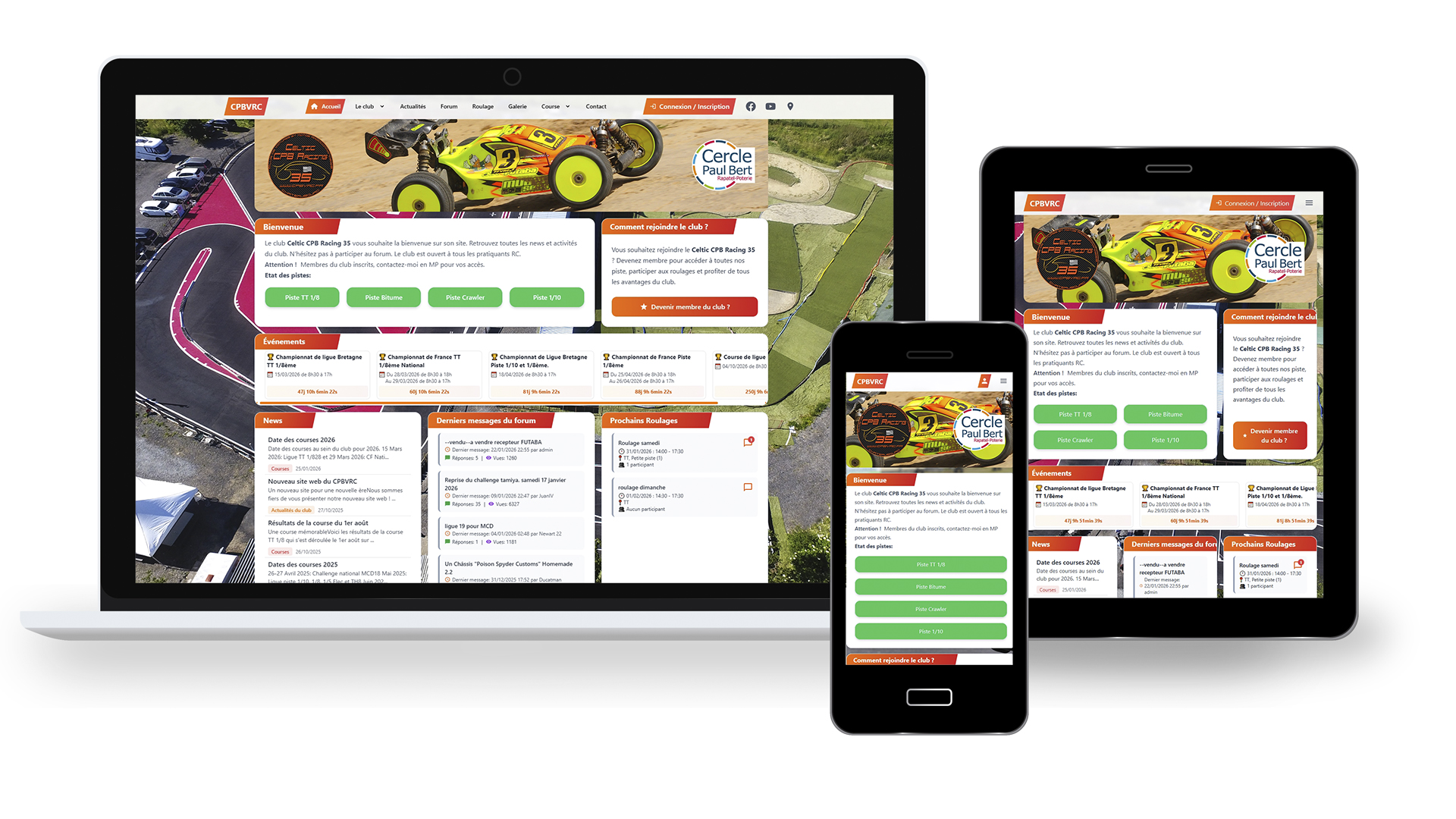 Nouveau site en ligne